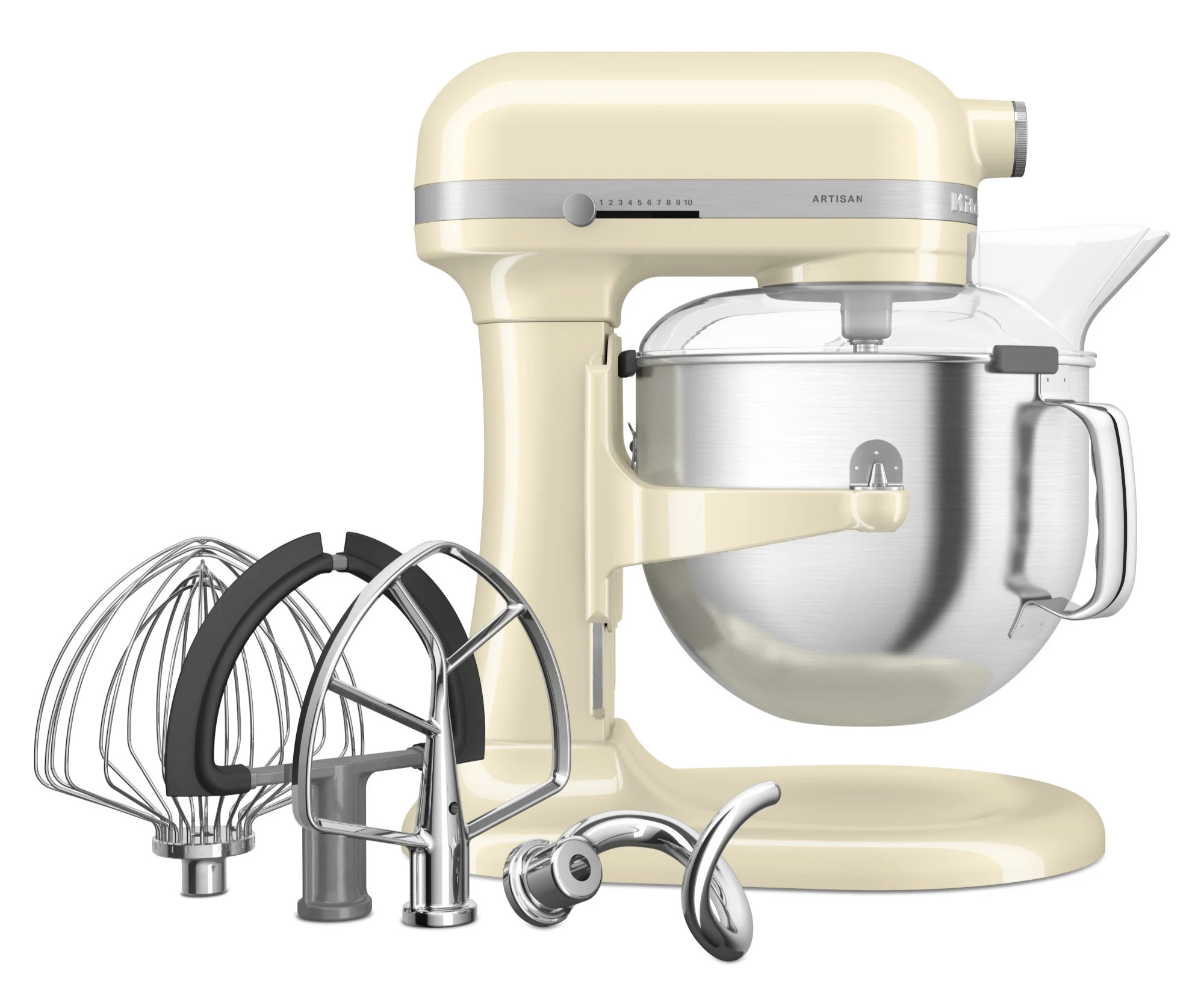 KitchenAid - Mikser Artisan 6,6 L 5KSM70SHX Kremowy