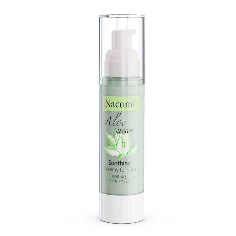 Nacomi, żel-krem kojący, aloesowy, 50 ml