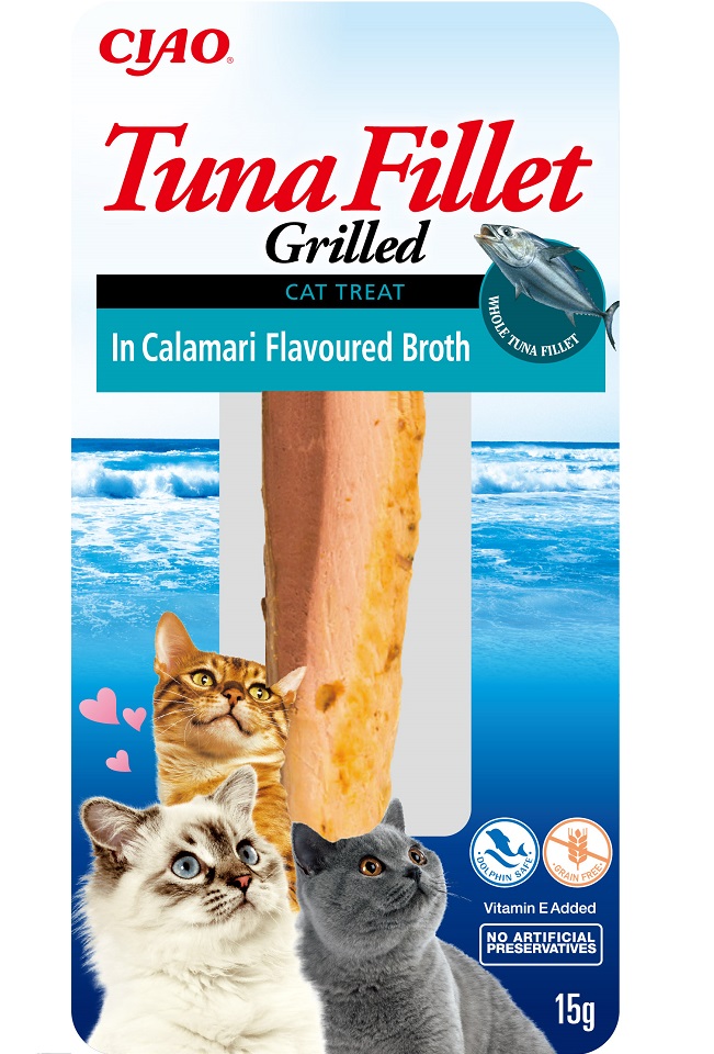 INABA Tuna fillet in calamari  broth 15g filet z tuńczyka w bulionie o smaku kalmara