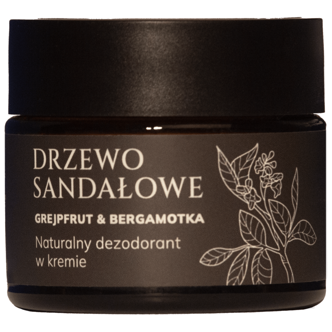 Mglife naturalny dezodorant w kremie drzewo sandałowe, grejpfrut & bergamotka, 50 ml
