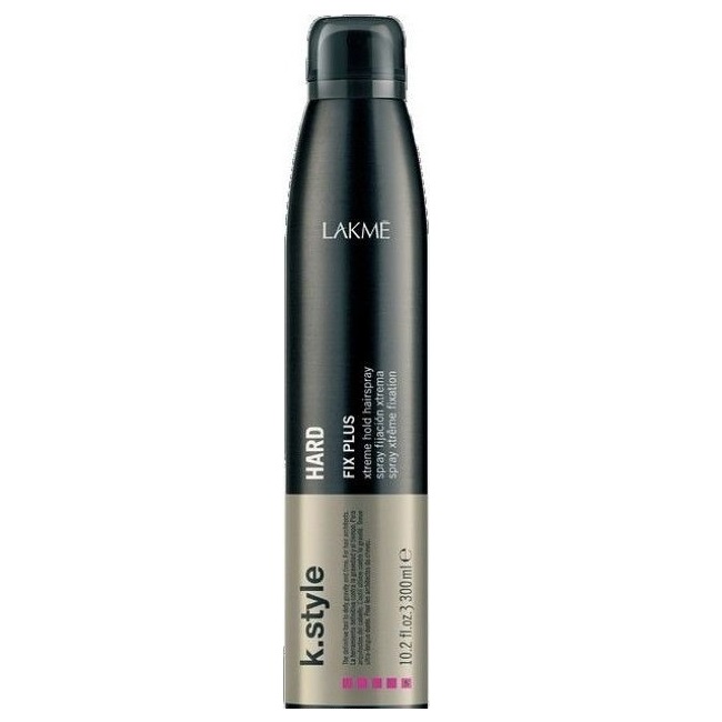 Lakme K.Style Fix Plus ekstremalnie utrwalający lakier do włosów, 300 ml