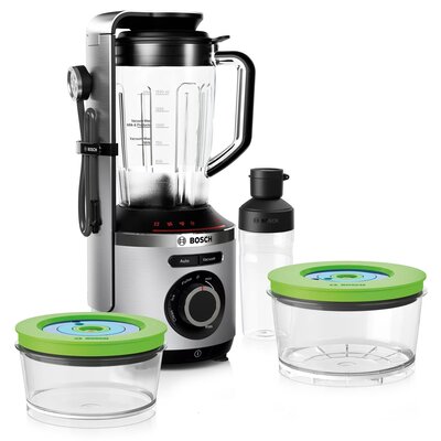 Blender kielichowy BOSCH MMBV625M (Wysokoobrotowy/Próżniowy) + 1 bidon w komplecie