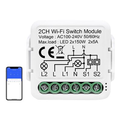 Inteligentny przełącznik AVATTO WSM16-W2