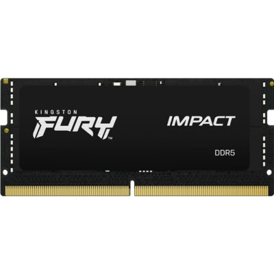 Pamięć RAM KINGSTON Fury Impact 16GB (1x16GB) DDR5 4800MT/s CL38
