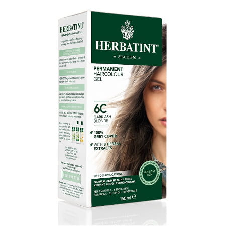 Herbatint farba trwała - 6 C Ciemny Popielaty Blond