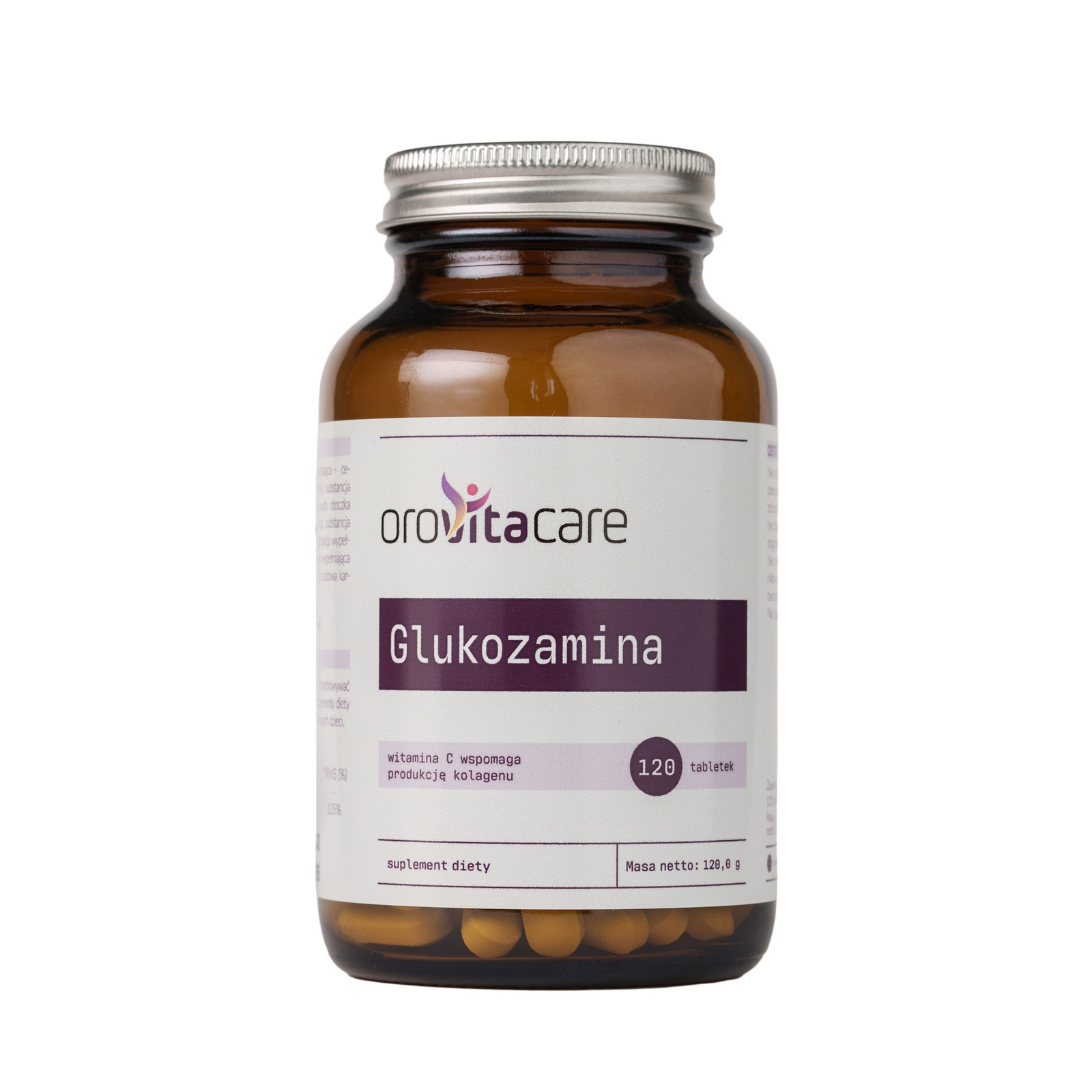 Oromed Orovitacare Glukozamina suplement diety, 120 tabl./1 opak.