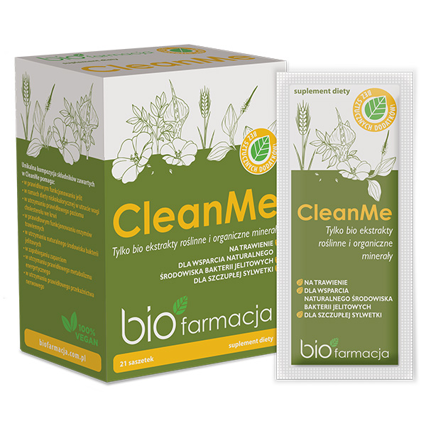 Biofarmacja CleanMe suplement diety, 21 sasz./1 opak.