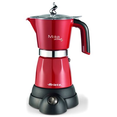 Kawiarka ARIETE Mokina Grande 1368/06 Czerwony 250 ml
