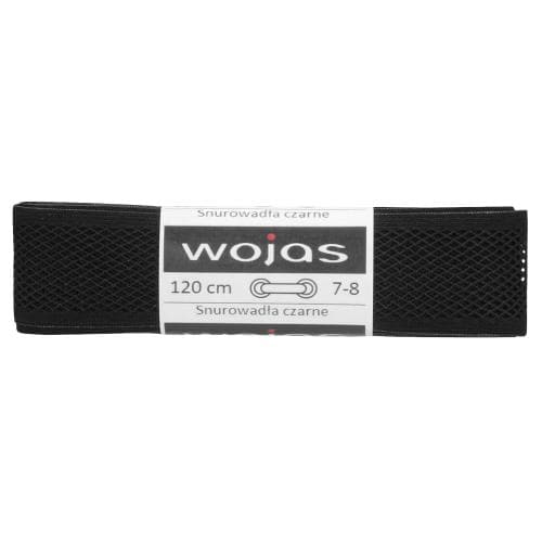 Wojas Wojas Sznurowadła Czarne 120 Cm