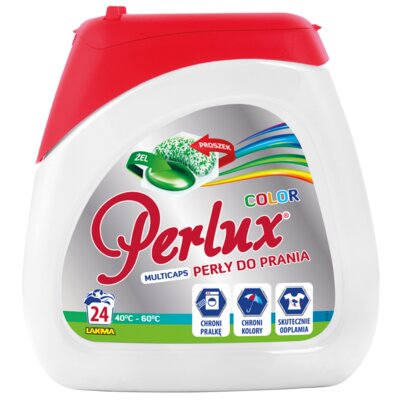 Kapsułki do prania PERLUX Color - 24 szt.