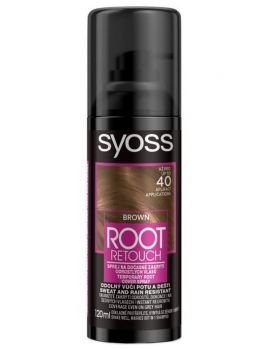 Syoss Root Retouch spray do maskowania odrostów Brąz, 120 ml