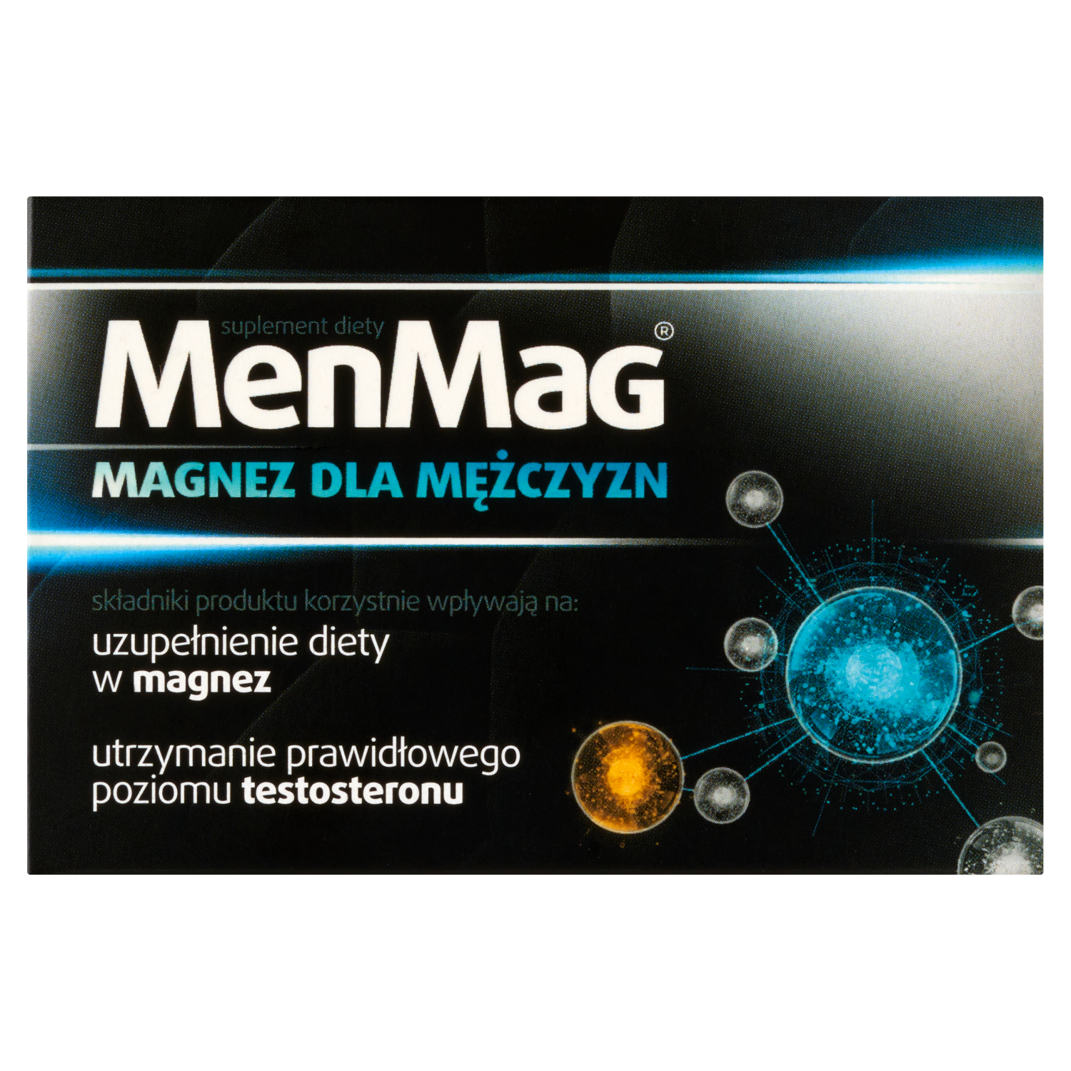 MenMag Magnez Dla Mężczyzn suplement diety, 30 tabl./1 opak.