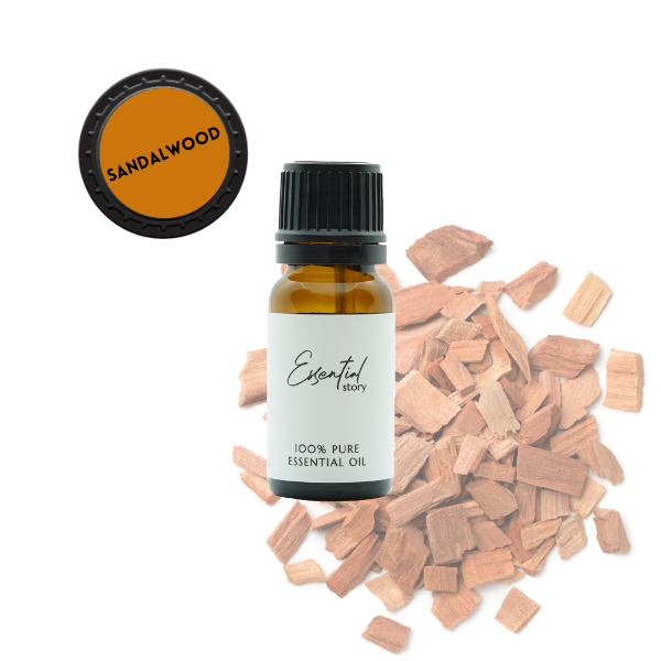 Essential Story bio olejek z drzewa sandałowego indyjski eteryczny 100% organiczny, 5 ml