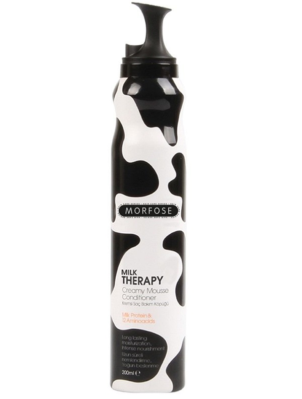 Morfose Milk Therapy mleczna odżywka do włosów w piance, 200 ml