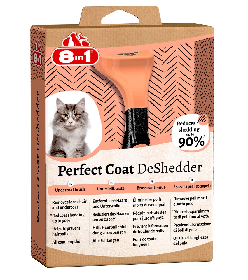 8IN1 Perfect Coat DeShedder Cat