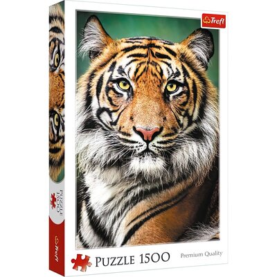 Puzzle TREFL Premium Quality Portret tygrysa 26204 (1500 elementów)