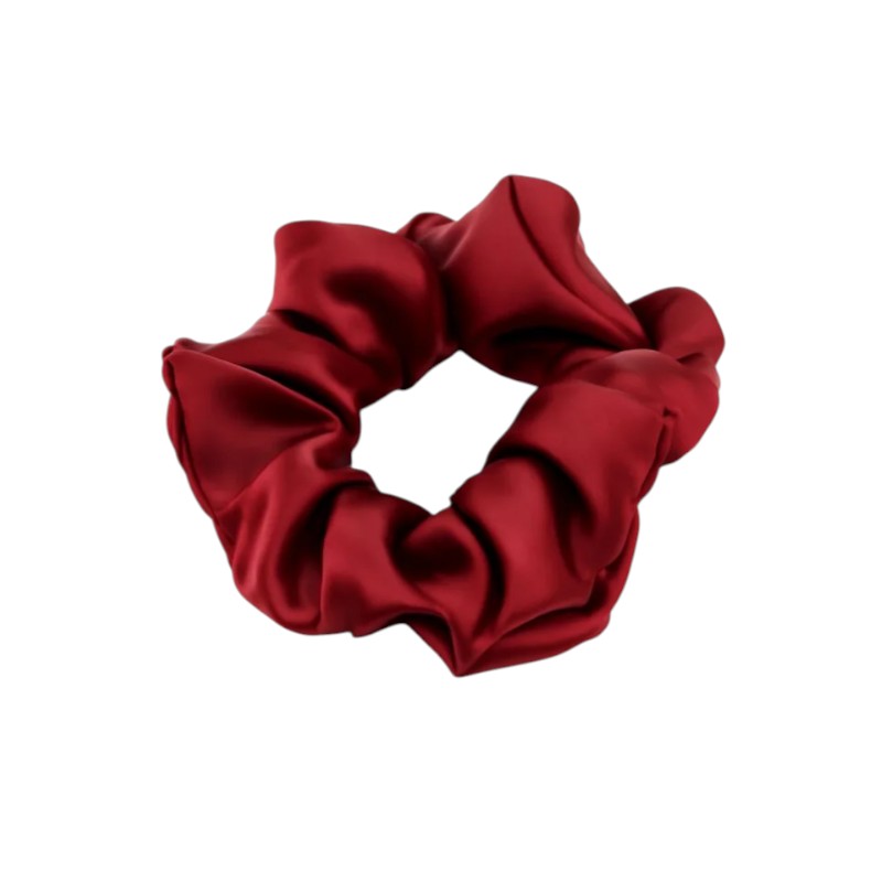 So Fluffy jedwabna gumka maxi – burgundy, 1 szt.