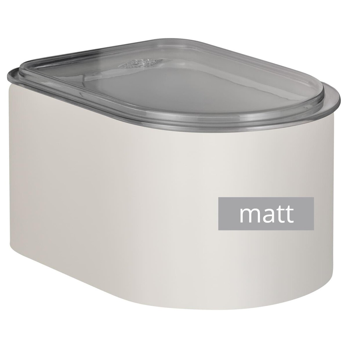 Wesco - Pojemnik metalowy 1 l Loft Piaskowy MATT