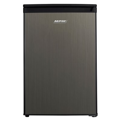 Lodówka MPM 131-CJ-18/AA 85cm Inox Czarny