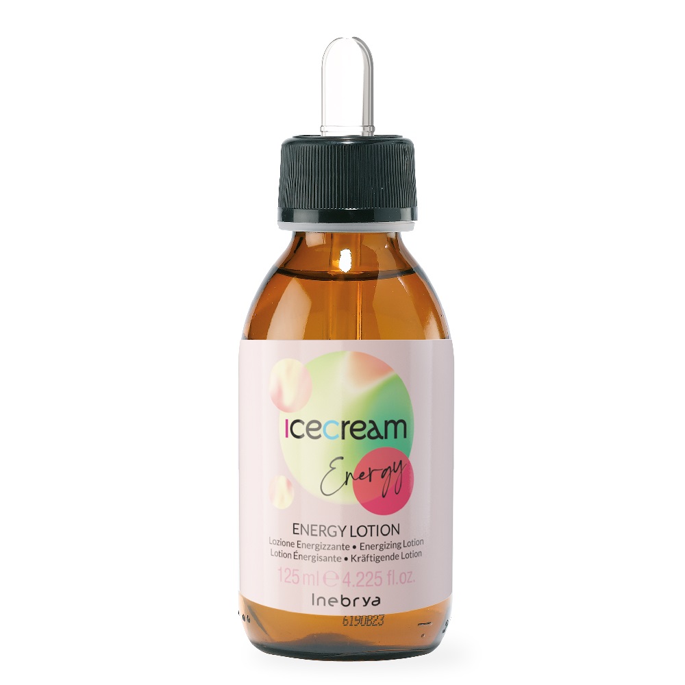 Inebrya Ice Cream Energy energetyzująco-wzmacniający lotion do włosów słabych i cienkich, 125 ml