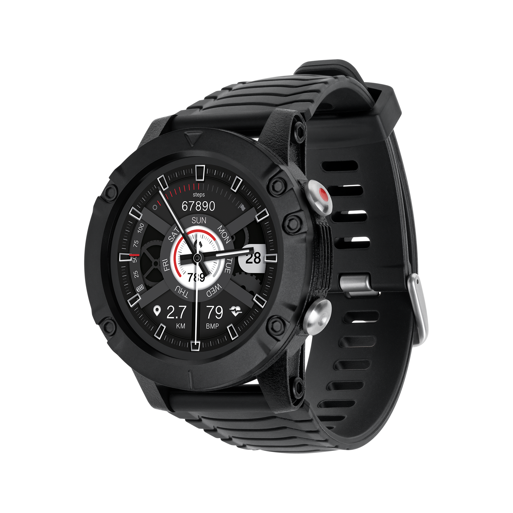 Smartwatch Activity Black GPS