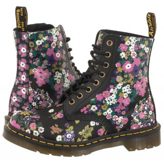 Glany Dr. Martens 1460 Pascal Vintage Floral Backhand Black/Multi 31186038