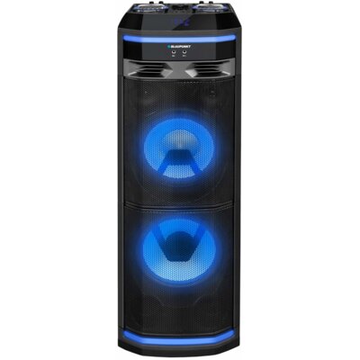 Power Audio BLAUPUNKT PS11DB, 1200W, Bluetooth, Bateria 23 godziny, Dwa bezprzewodowe mikrofony w zestawie, Tuner FM