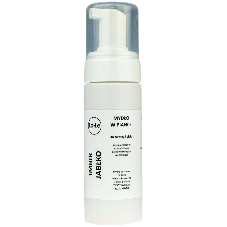 La-Le Imbir Jabłko mydło w piance do twarzy, 150 ml