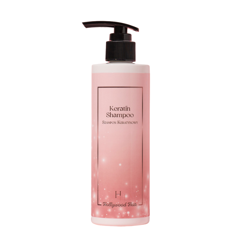 Hollywood Hair Keratin szampon keratynowy do włosów, 300 ml