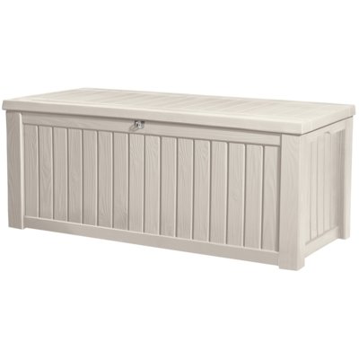 Skrzynia ogrodowa KETER Rockwood Storage Box 570L Kremowy
