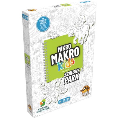 Gra książkowa LUCKY DUCK GAMES Mikro Makro Kids: Szalony park