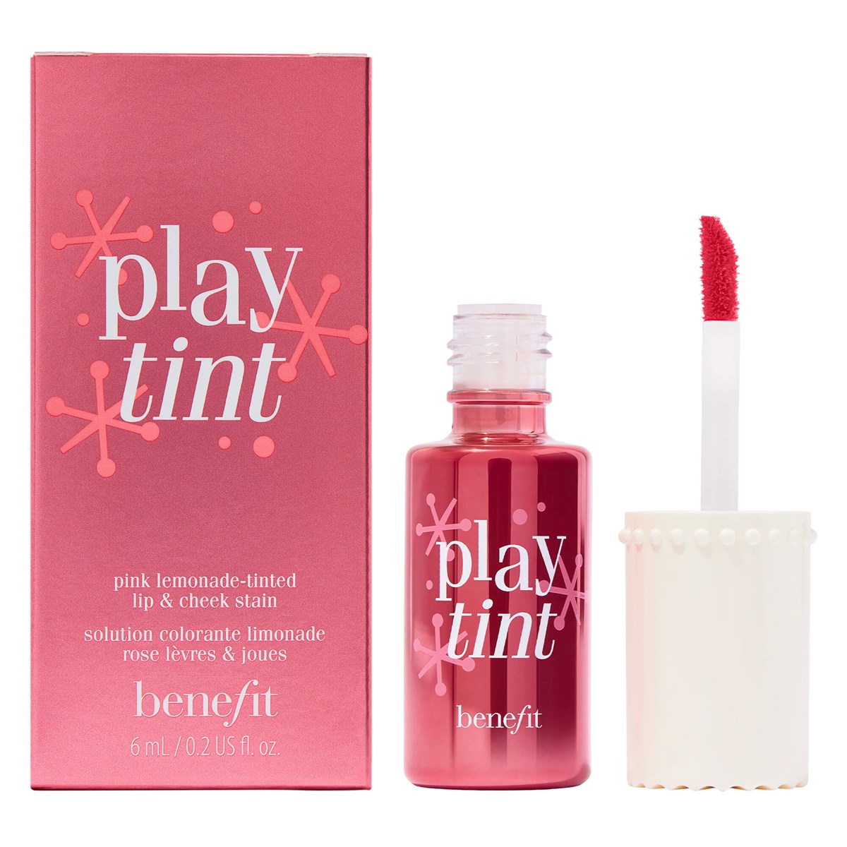 Benefit Playtint Cheek & Lip Stain róż w płynie do ust i policzków Pink Lemonade, 6 ml
