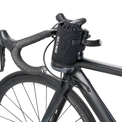 Torba rowerowa na kierownice WILDMAN R1 Czarno-szary