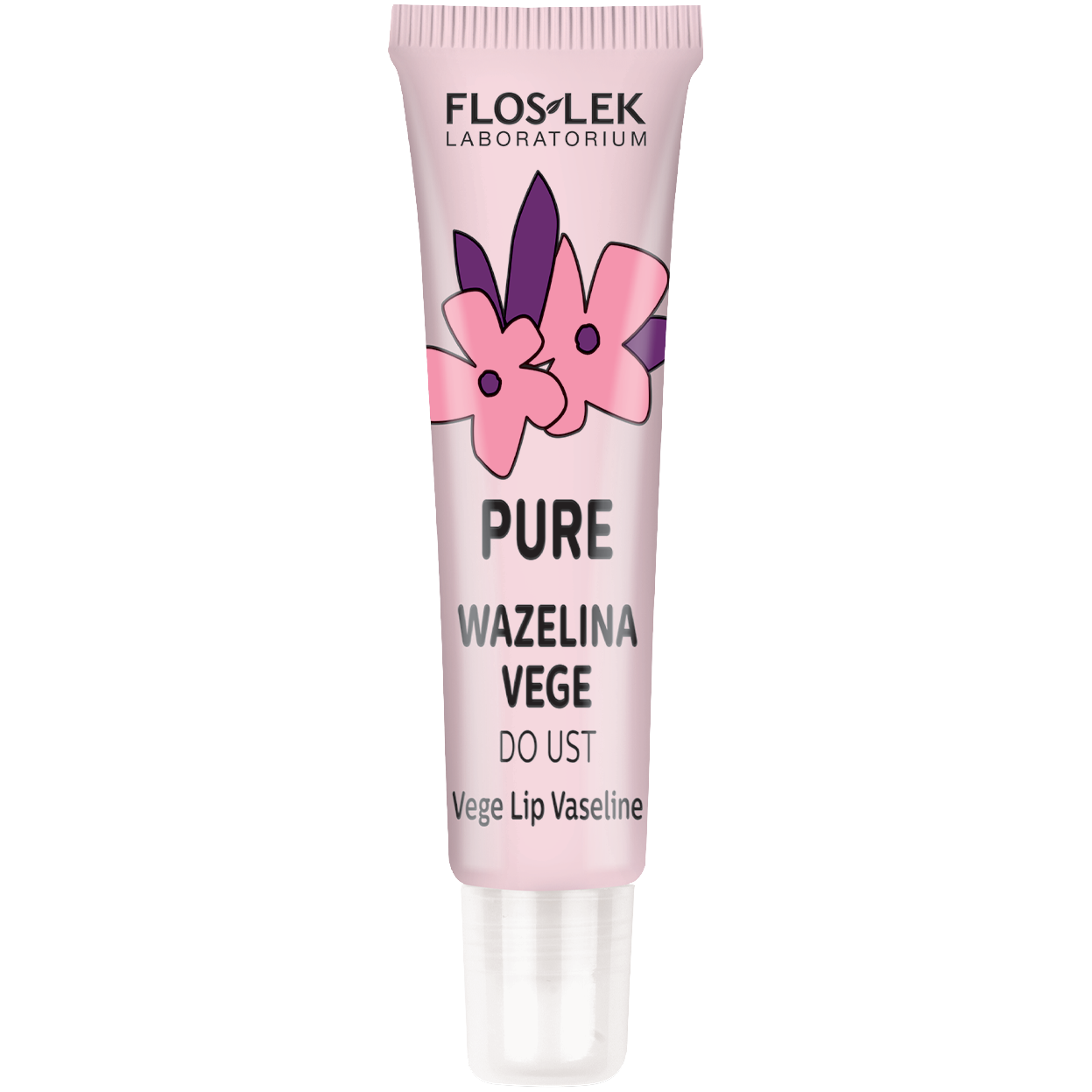 Floslek Vege vege wazelina do ust PURE, 10 g