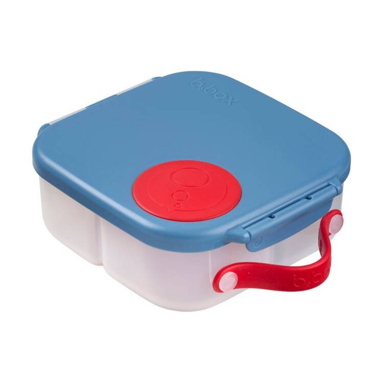 B.box 

lunchbox dla dzieci do szkoły - szczelna mini śniadaniówka z przegródkami blue blaze, 1 szt.