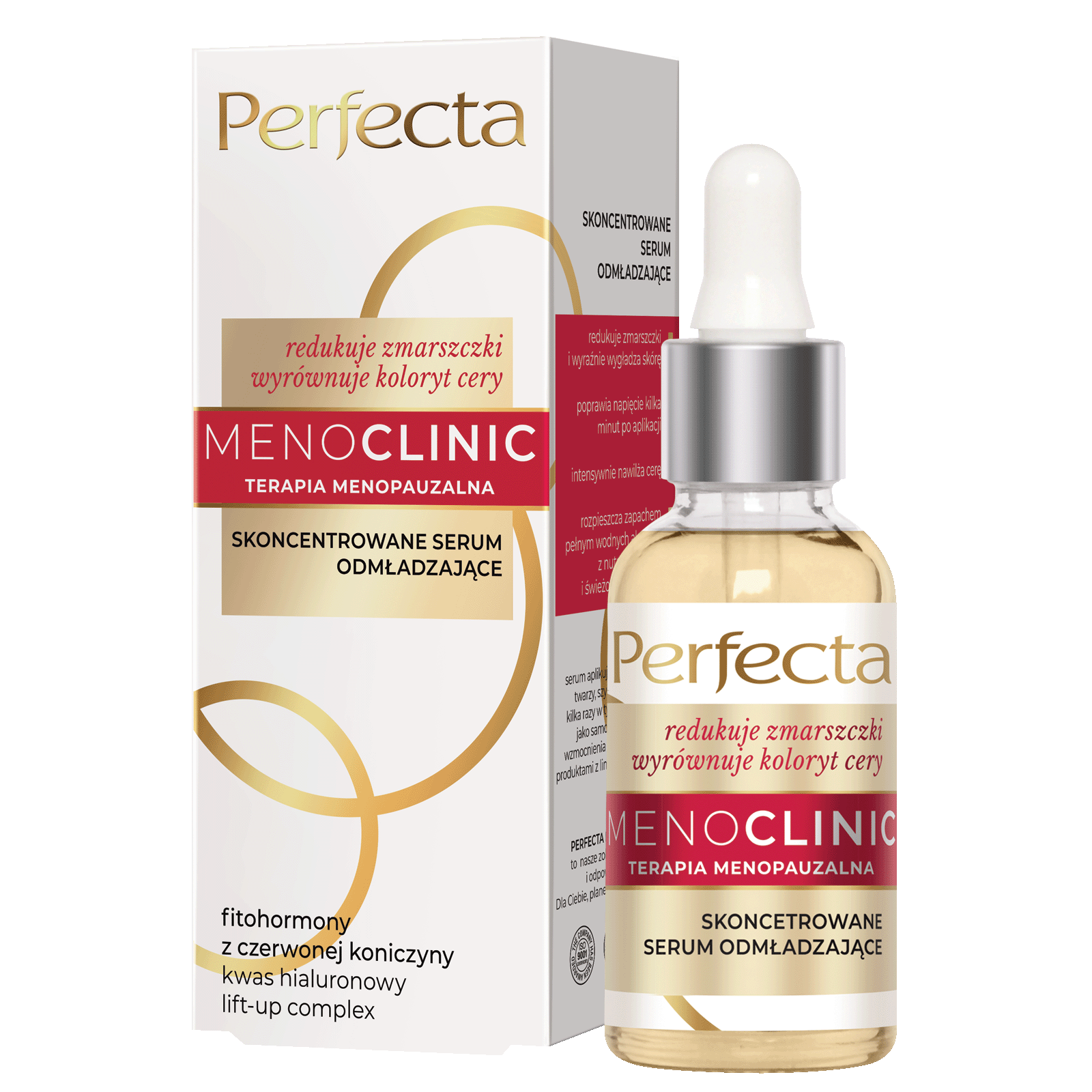Perfecta Menoclinic skoncentrowane serum odmładzające do twarzy, 30 ml