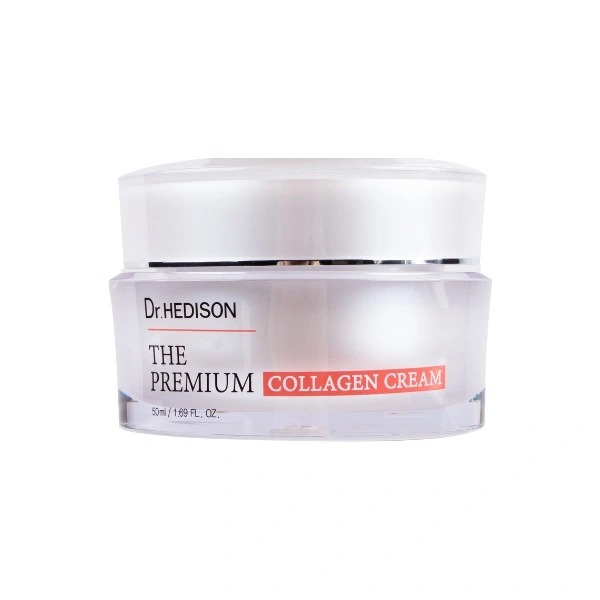Dr.Hedison The Premium Collagen krem kolagenowy do twarzy z ekstraktem z jedwabiu, 50 ml