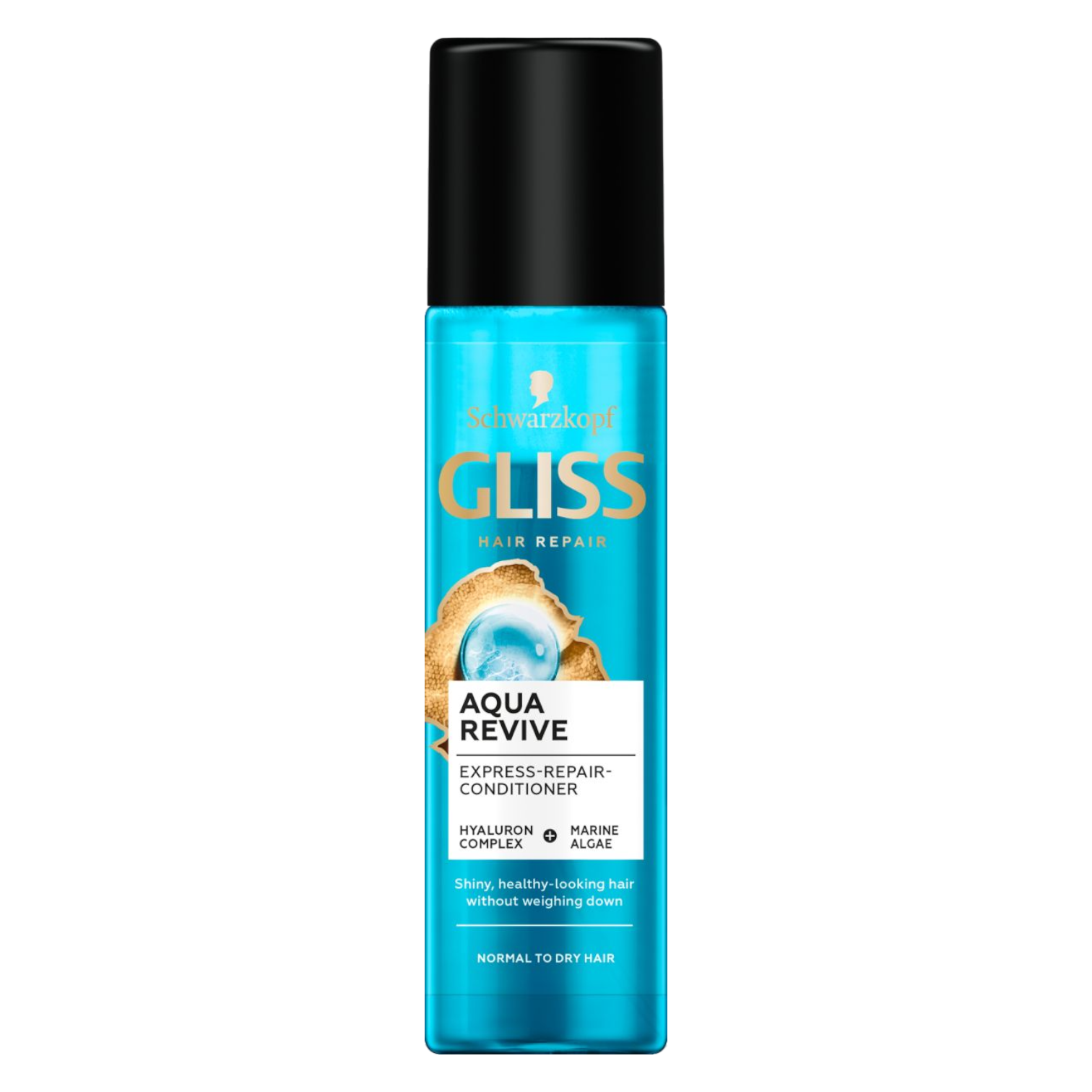 Gliss Aqua Revive ekspresowa odżywka do włosów suchych i normalnych, 200 ml