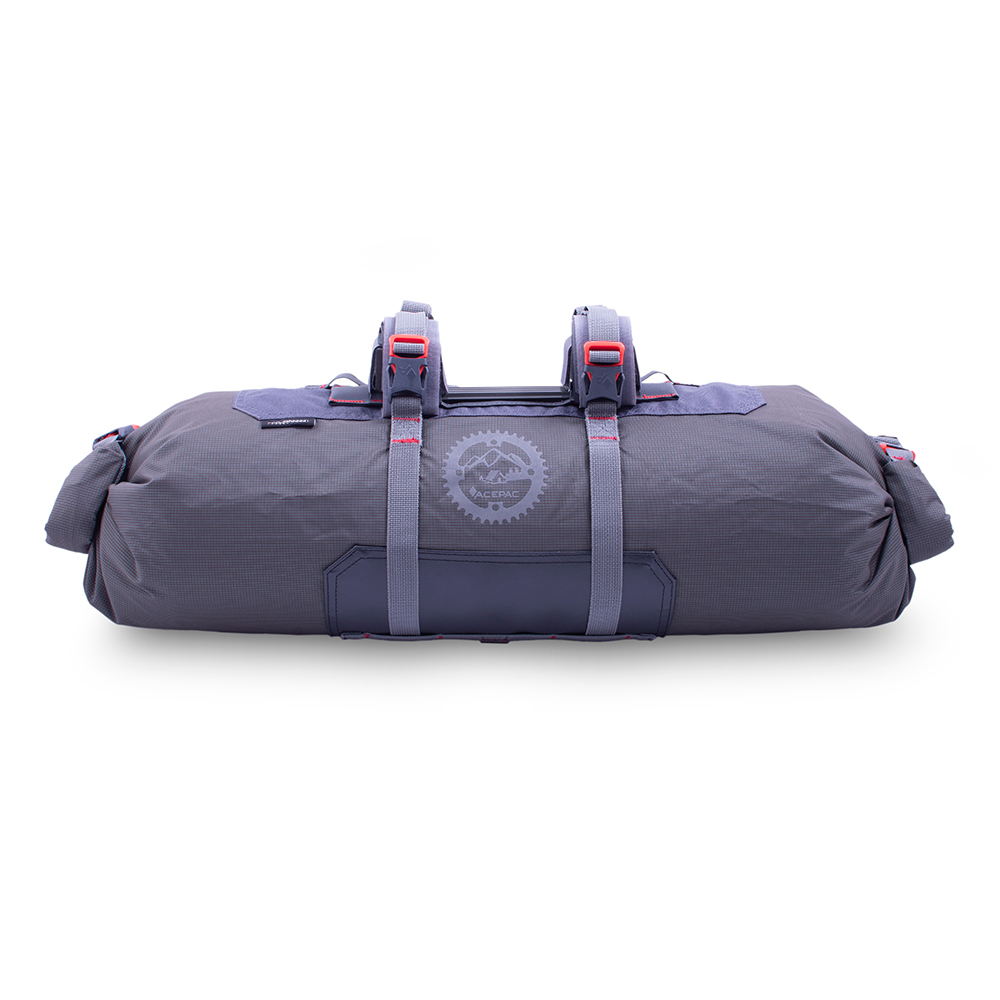 Torba rowerowa na kierownicę Acepac BAR ROLL L grey - ONE SIZE