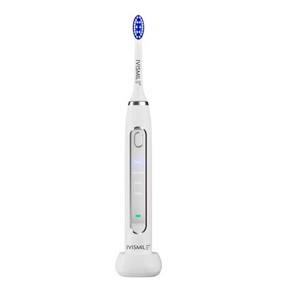 Szczoteczka soniczna IVISMILE 03TB Biały (ze światłem UV usuwającym przebarwienia)