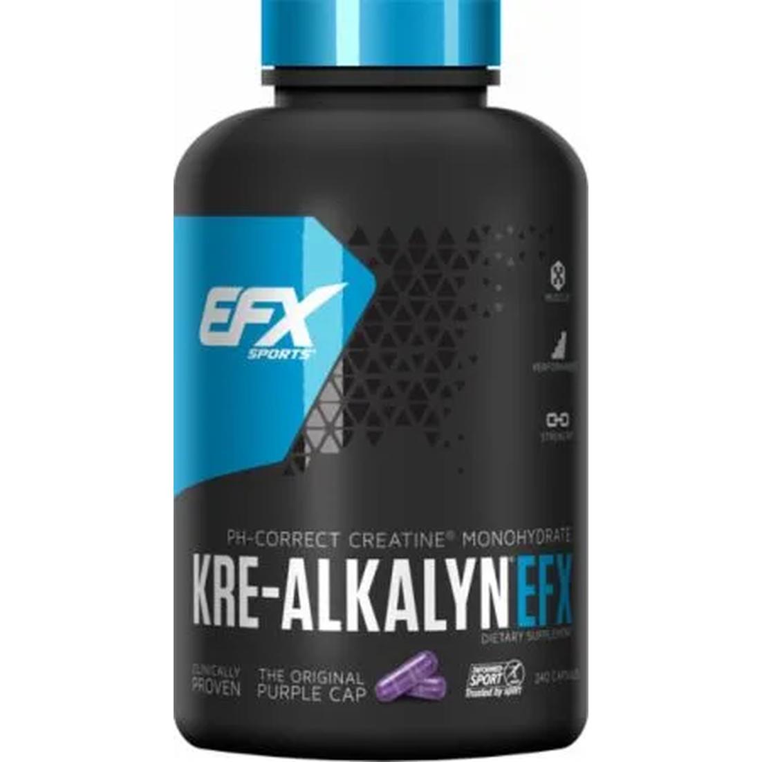 EFX Sports Kre-Alkalyn EFX suplement diety, 240 kaps./1 opak.