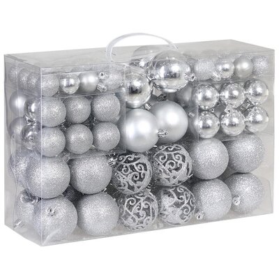 Zestaw bombek GOCKOWIAK Regalo Srebrny (100 sztuk)