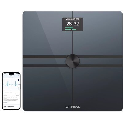 Waga łazienkowa WITHINGS Body Comp Czarny
