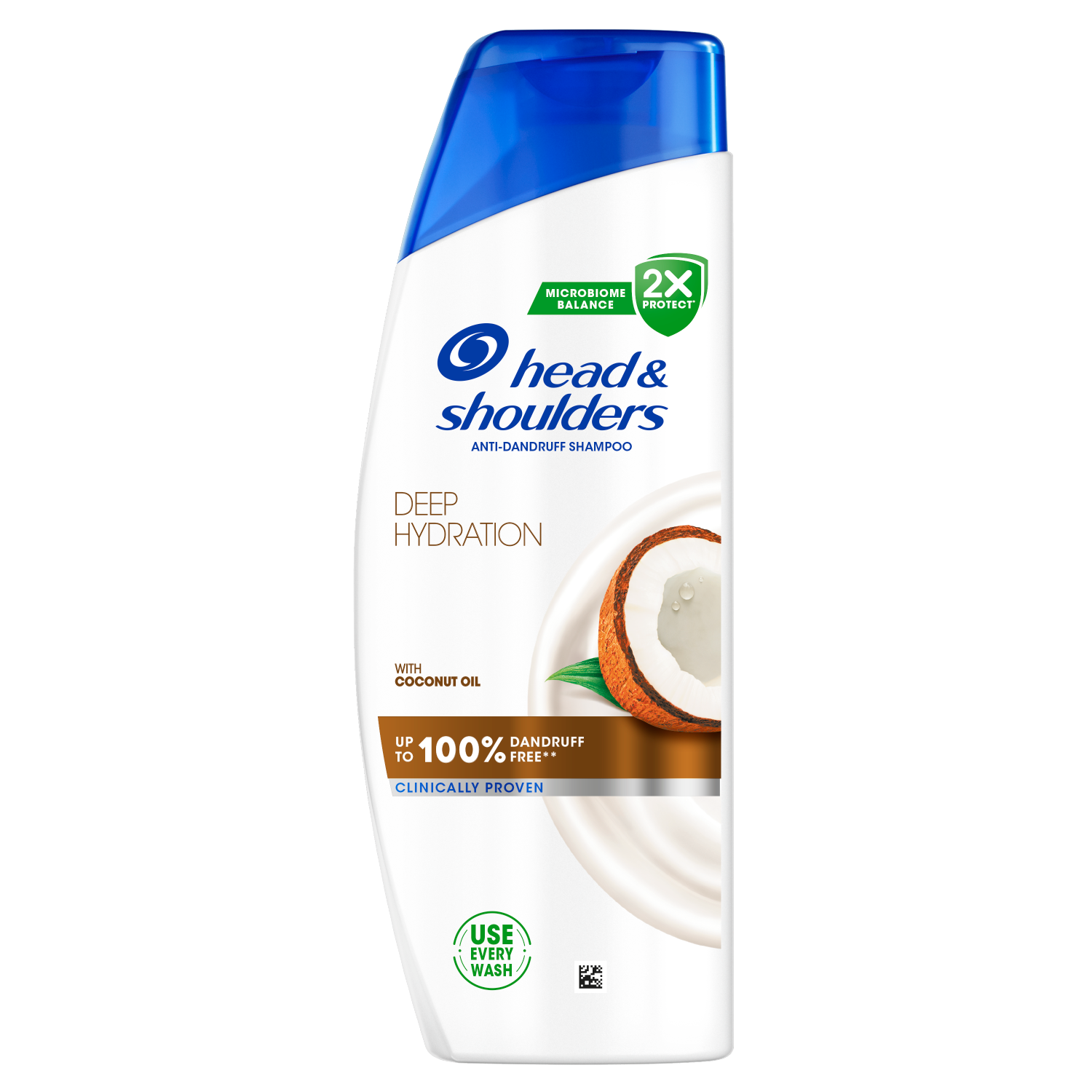 Head&Shoulders Deep Hydrating przeciwłupieżowy szampon do włosów z olejem kokosowym, 250 ml