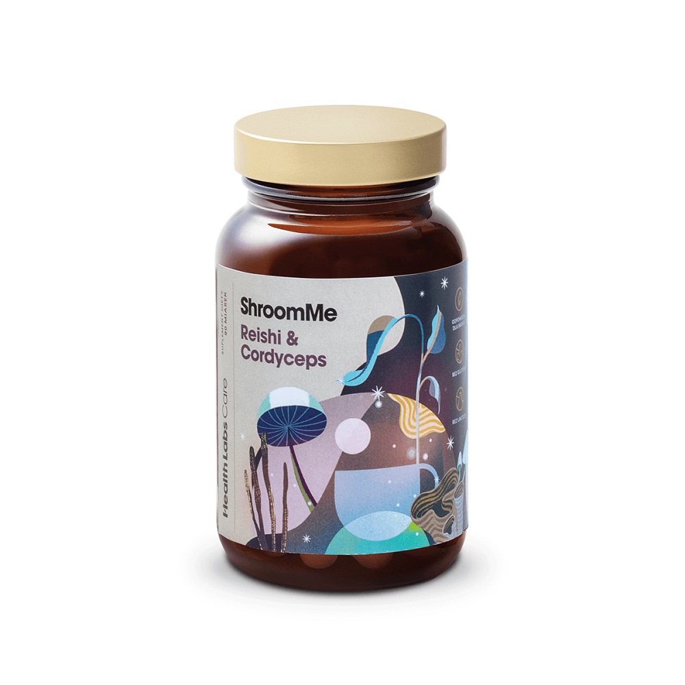 Health Labs Care ShroomMe Reishi & Cordyceps suplement diety, 1 opak.