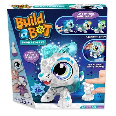 Zabawka interaktywna GOLIATH Build a Bot Śnieżna Pantera 928566.006
