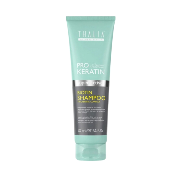 Thalia Pro Keratin keratynowy szampon do włosów z Biotynem, 300 ml