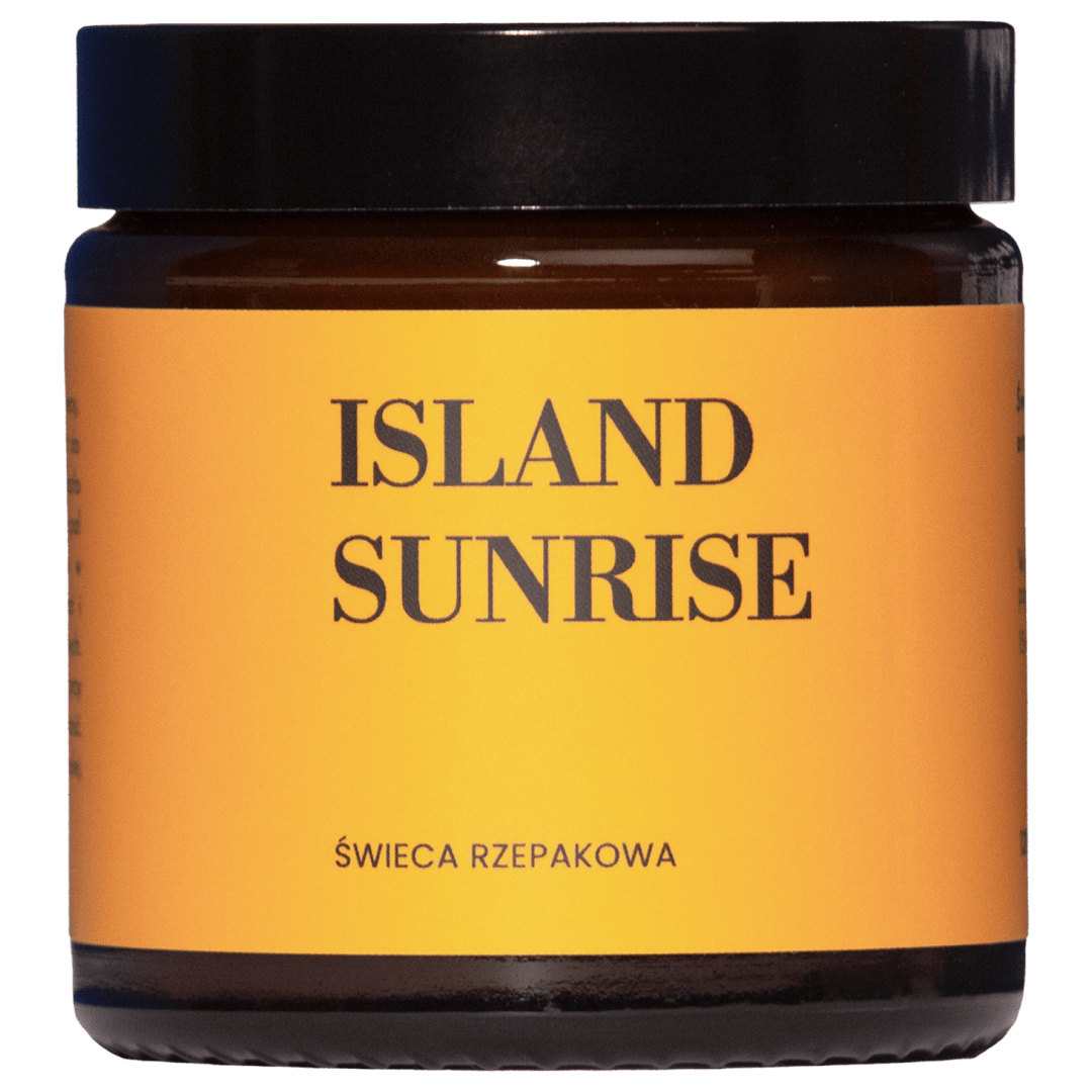 Mglife rzepakowa świeca zapachowa Island Sunrise, 120 ml