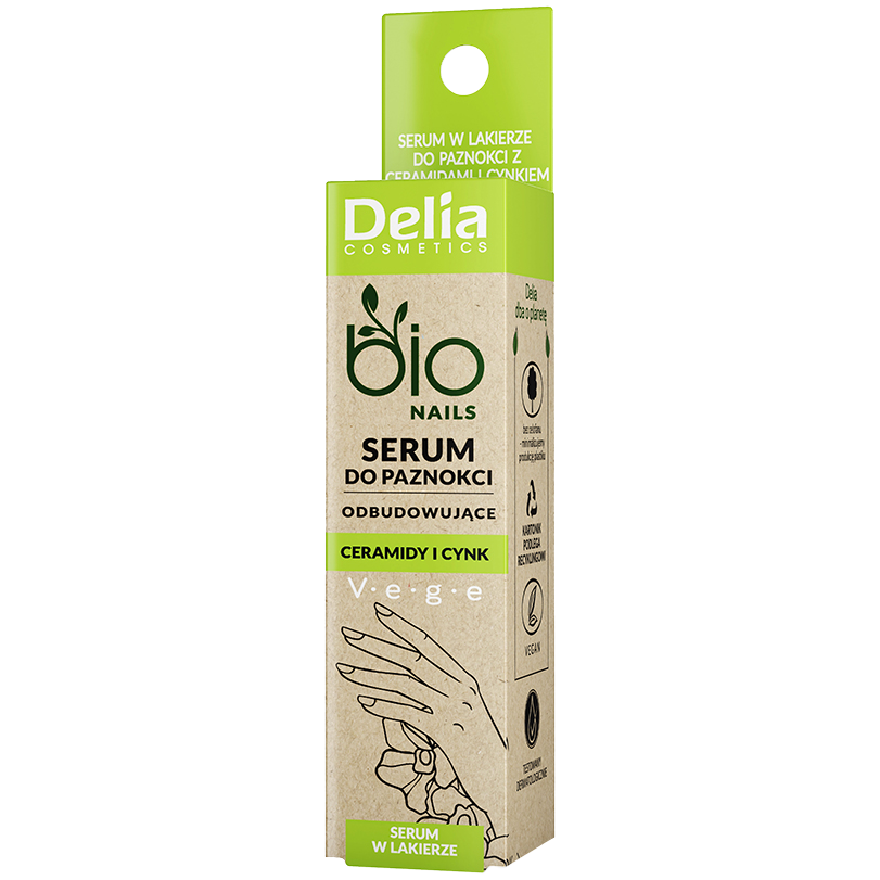 Delia Bio odbudowujące serum do paznokci w lakierze, 11 ml
