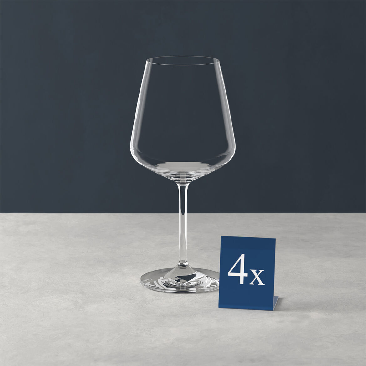 Villeroy&Boch - Zestaw 4 kieliszków do czerwonego wina Ovid 590 ml